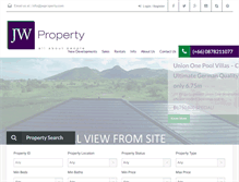 Tablet Screenshot of jwproperty.com